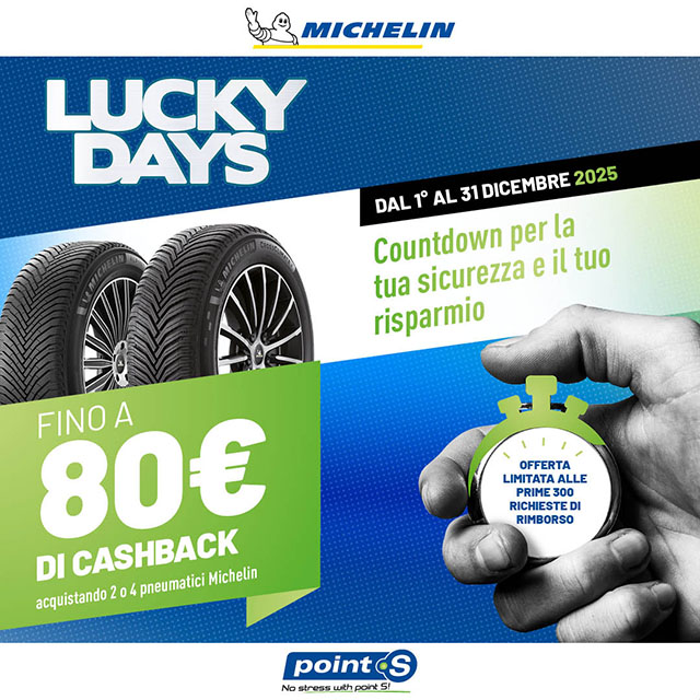 Promozione Lucky Days Michelin